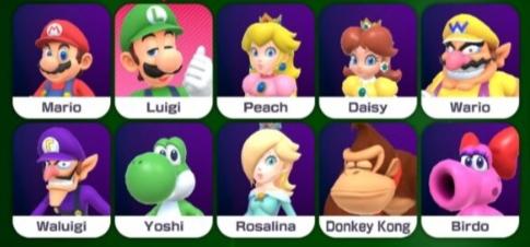 Персонажи Mario Party Superstars